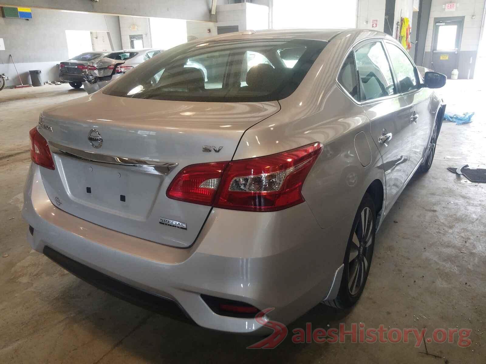 3N1AB7APXKY432433 2019 NISSAN SENTRA