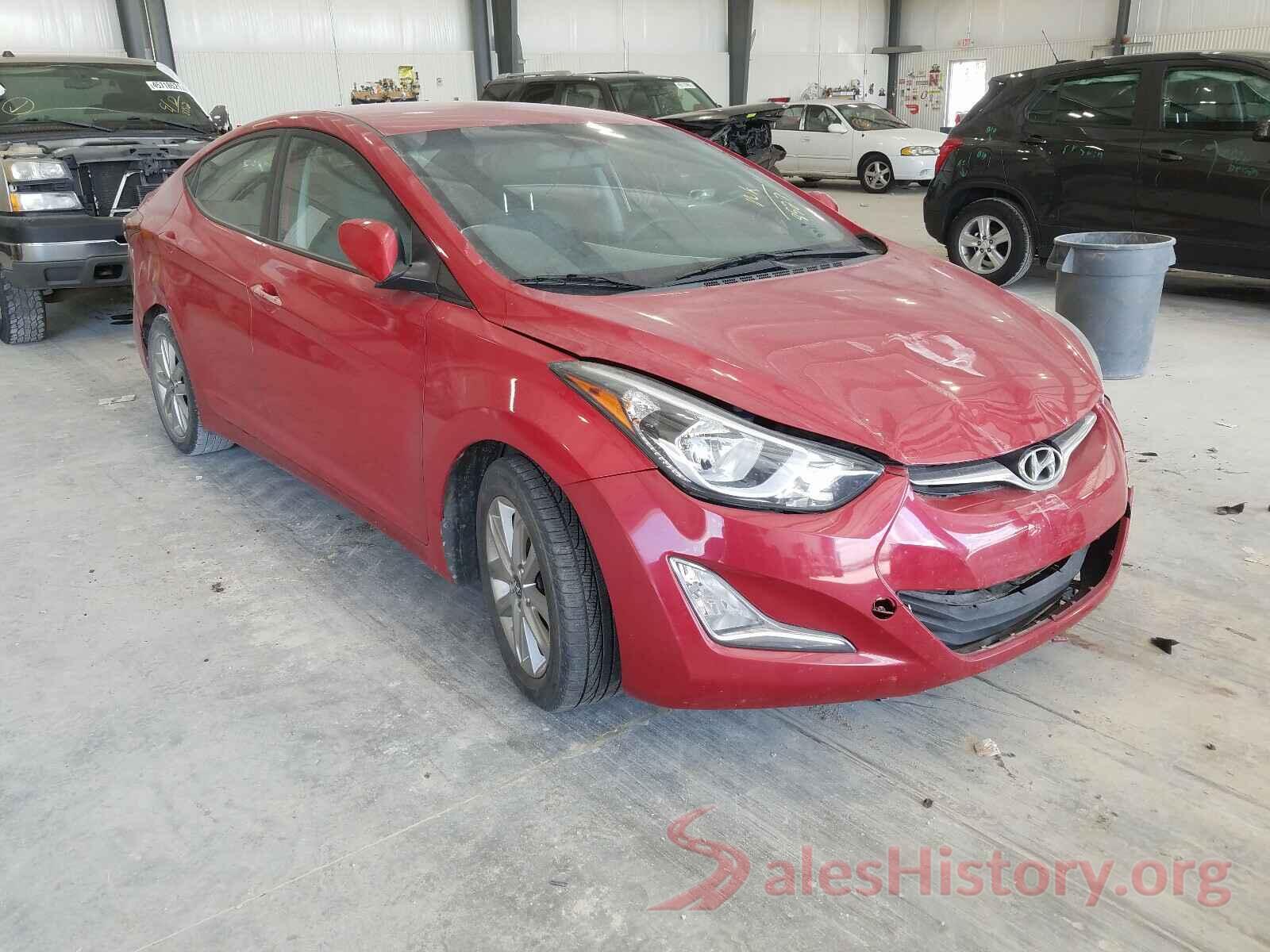 KMHDH4AE6GU518527 2016 HYUNDAI ELANTRA