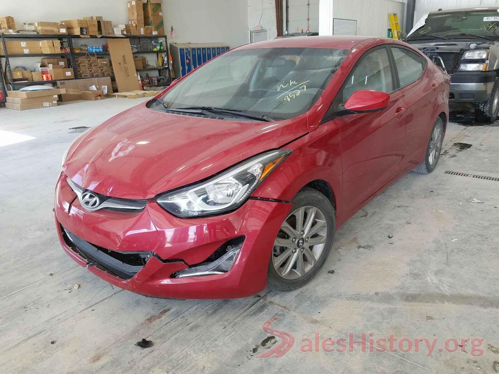 KMHDH4AE6GU518527 2016 HYUNDAI ELANTRA