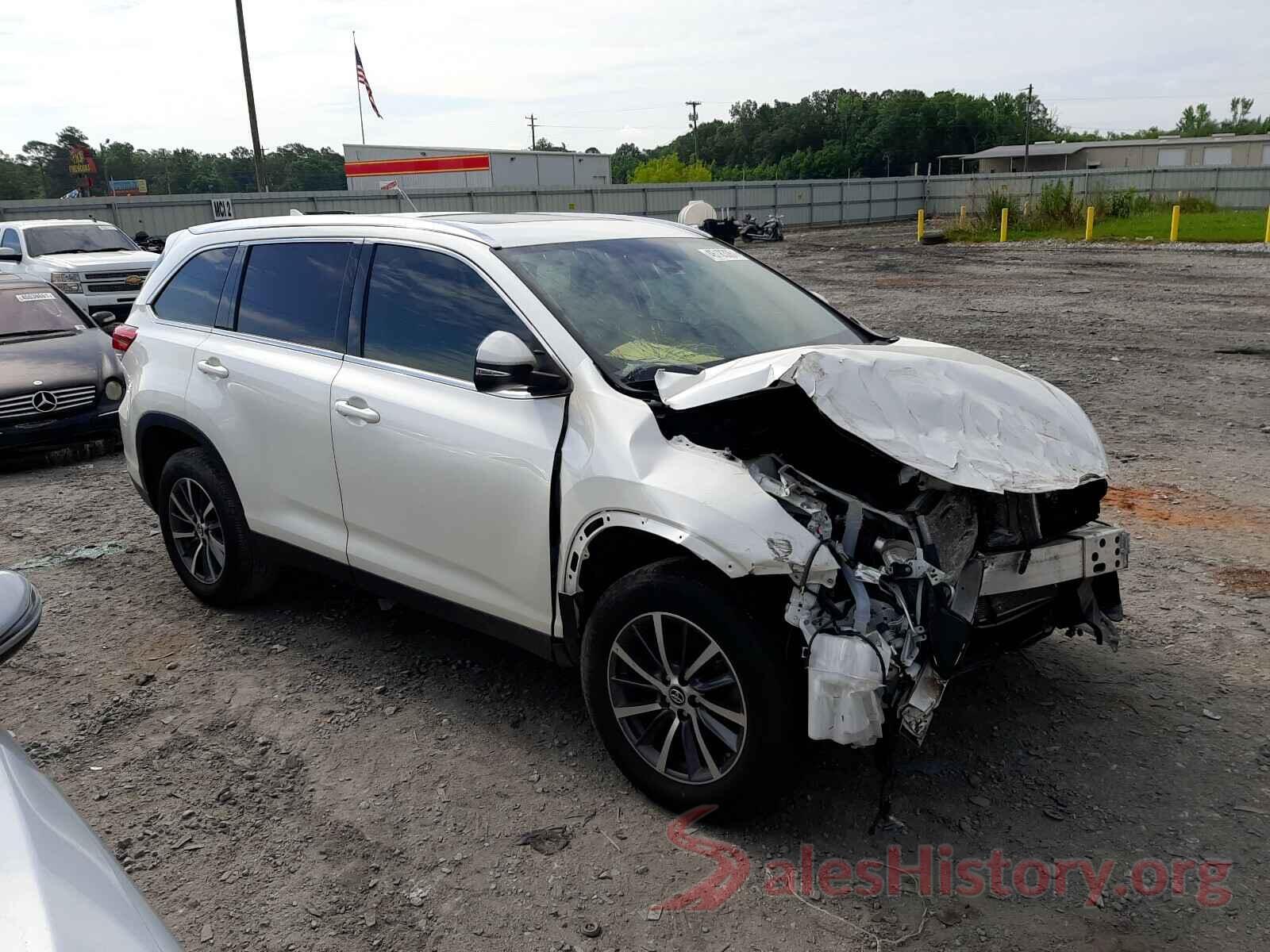 5TDKZRFH3KS312071 2019 TOYOTA HIGHLANDER