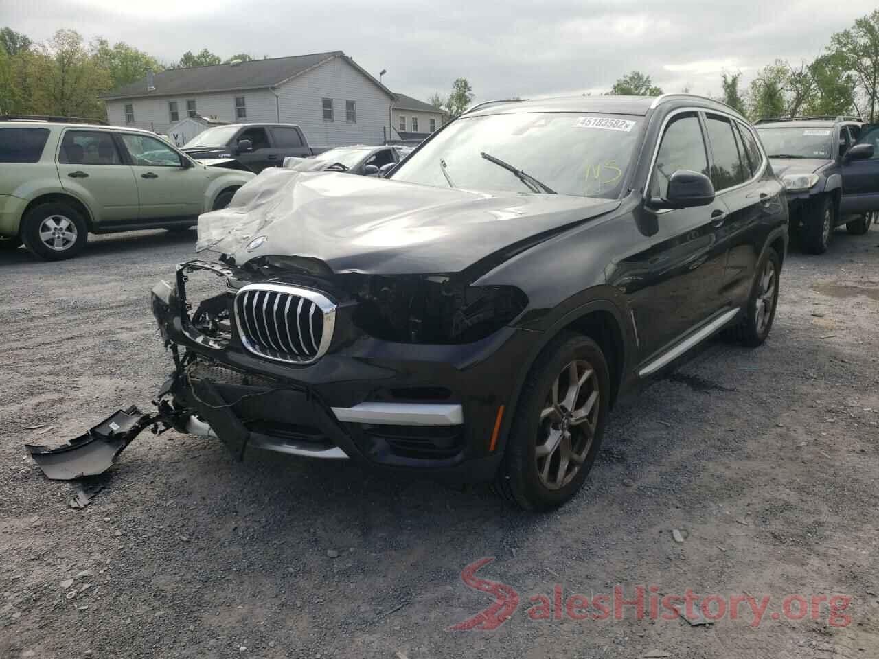 5UXTY5C02M9E56549 2021 BMW X3