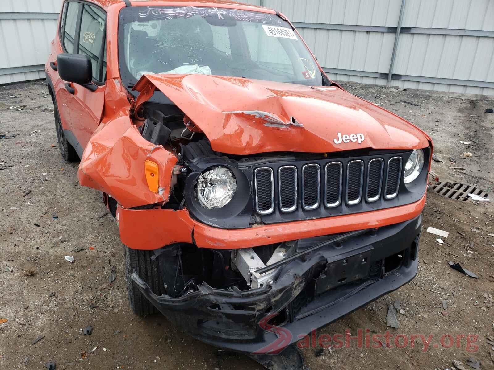 ZACCJBABXJPH45954 2018 JEEP RENEGADE