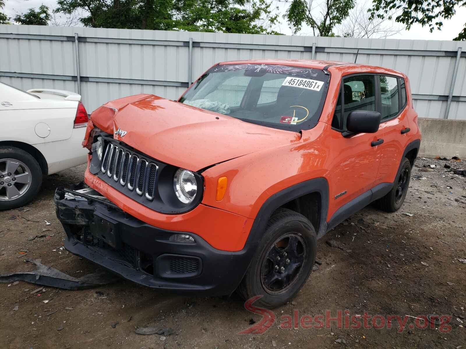 ZACCJBABXJPH45954 2018 JEEP RENEGADE