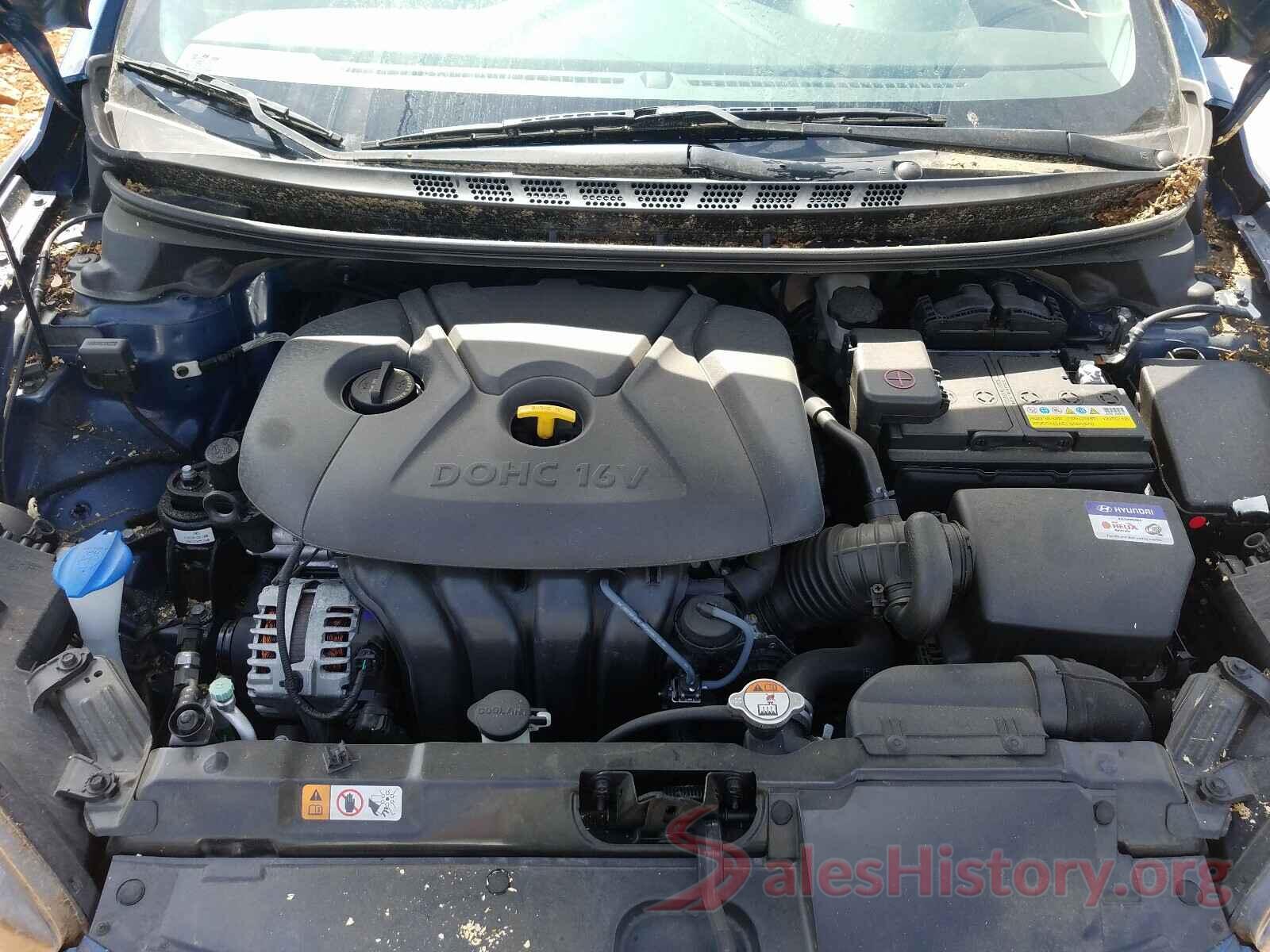 KMHDH4AE5GU628887 2016 HYUNDAI ELANTRA