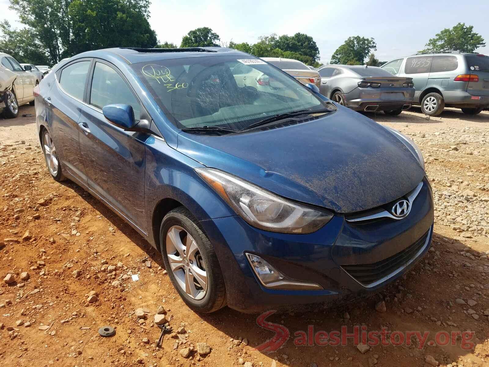 KMHDH4AE5GU628887 2016 HYUNDAI ELANTRA