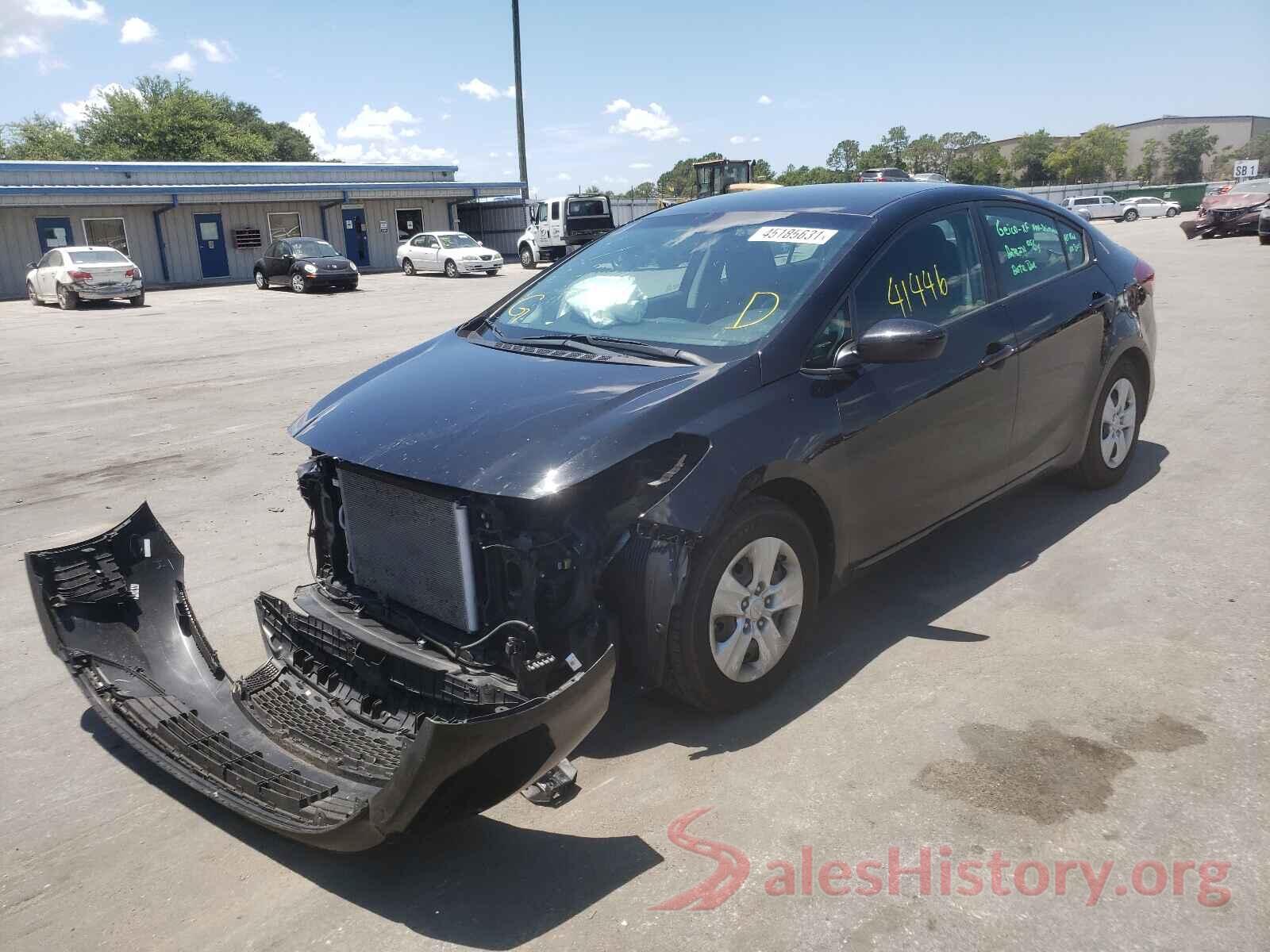 3KPFK4A7XJE166560 2018 KIA FORTE