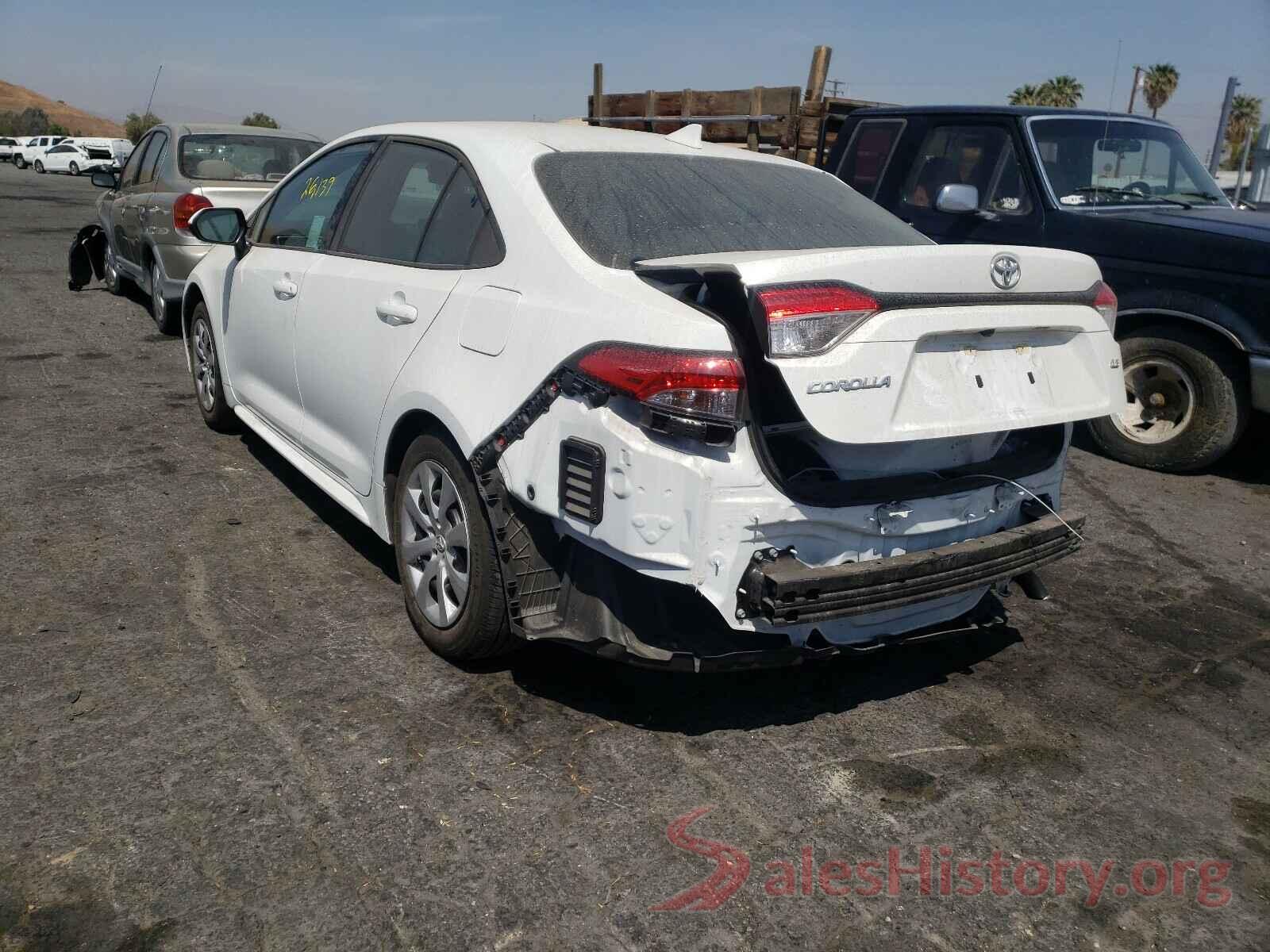 5YFEPRAE2LP023547 2020 TOYOTA COROLLA