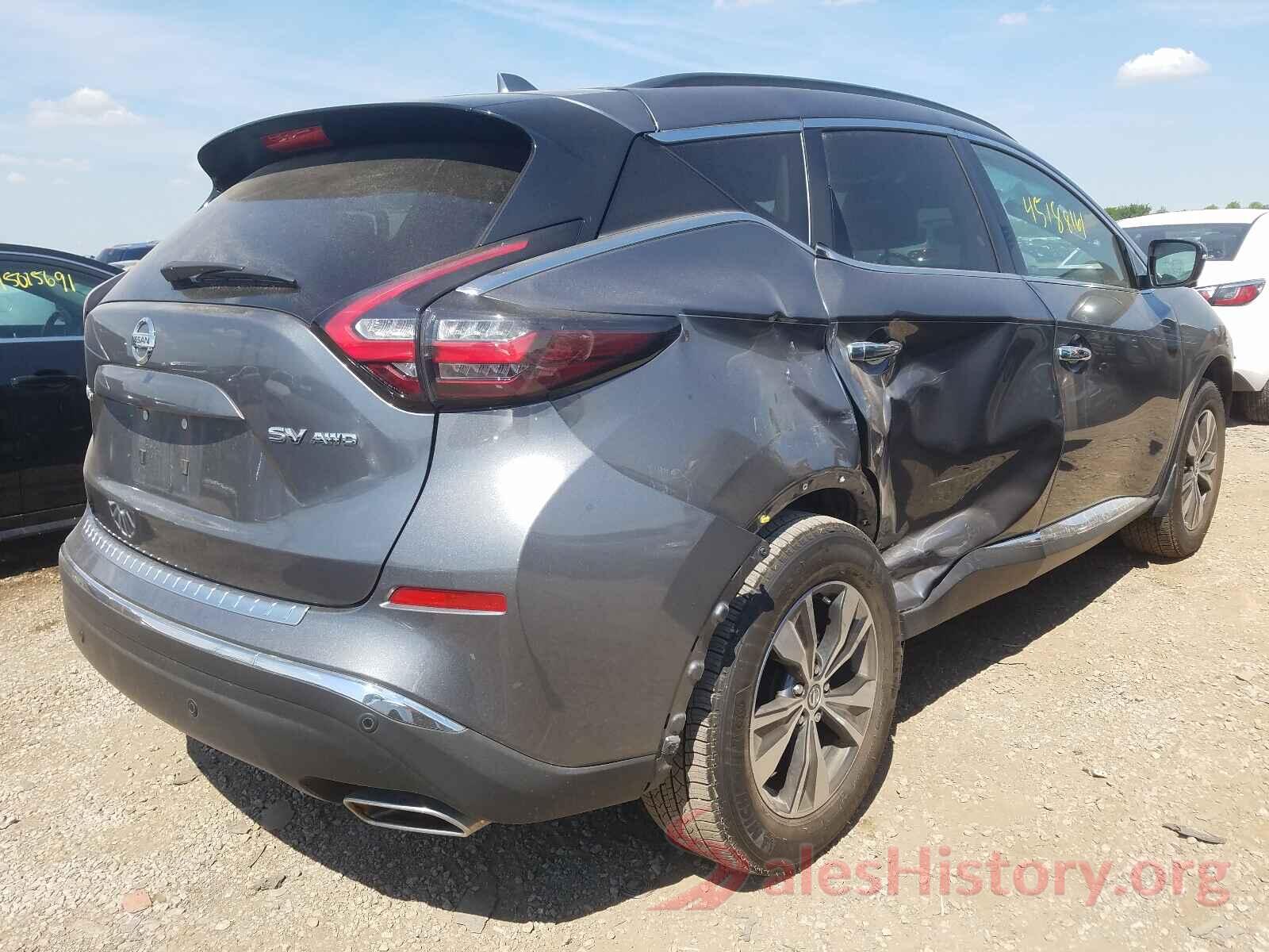 5N1AZ2BS8LN104968 2020 NISSAN MURANO