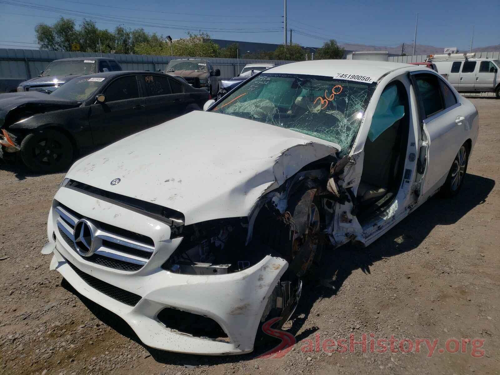 55SWF4JB9HU179165 2017 MERCEDES-BENZ C CLASS