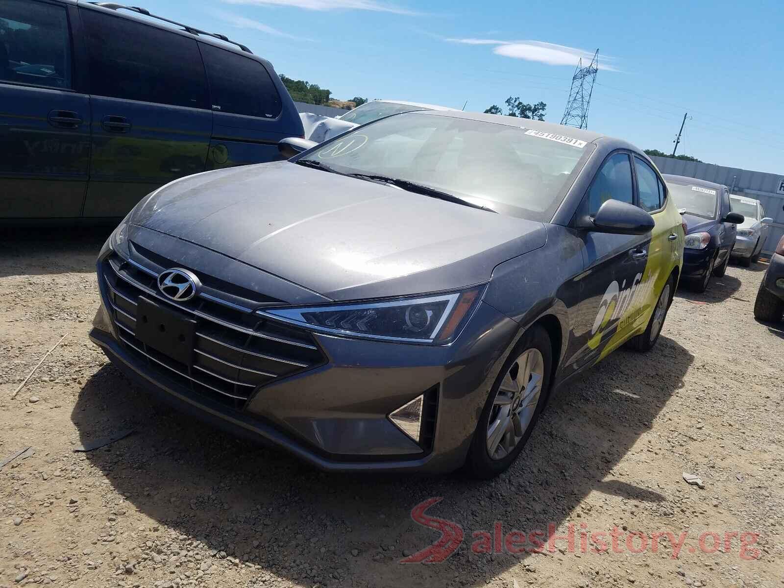 5NPD84LFXLH535443 2020 HYUNDAI ELANTRA