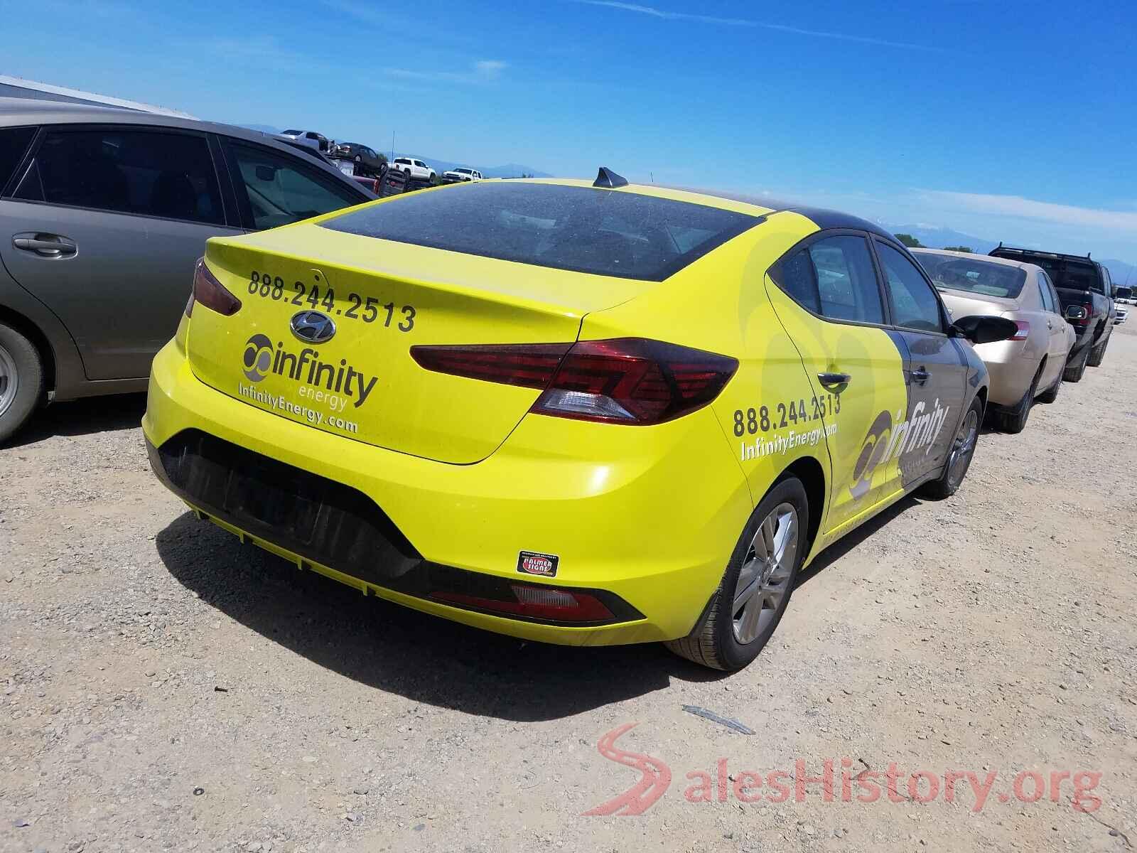 5NPD84LFXLH535443 2020 HYUNDAI ELANTRA