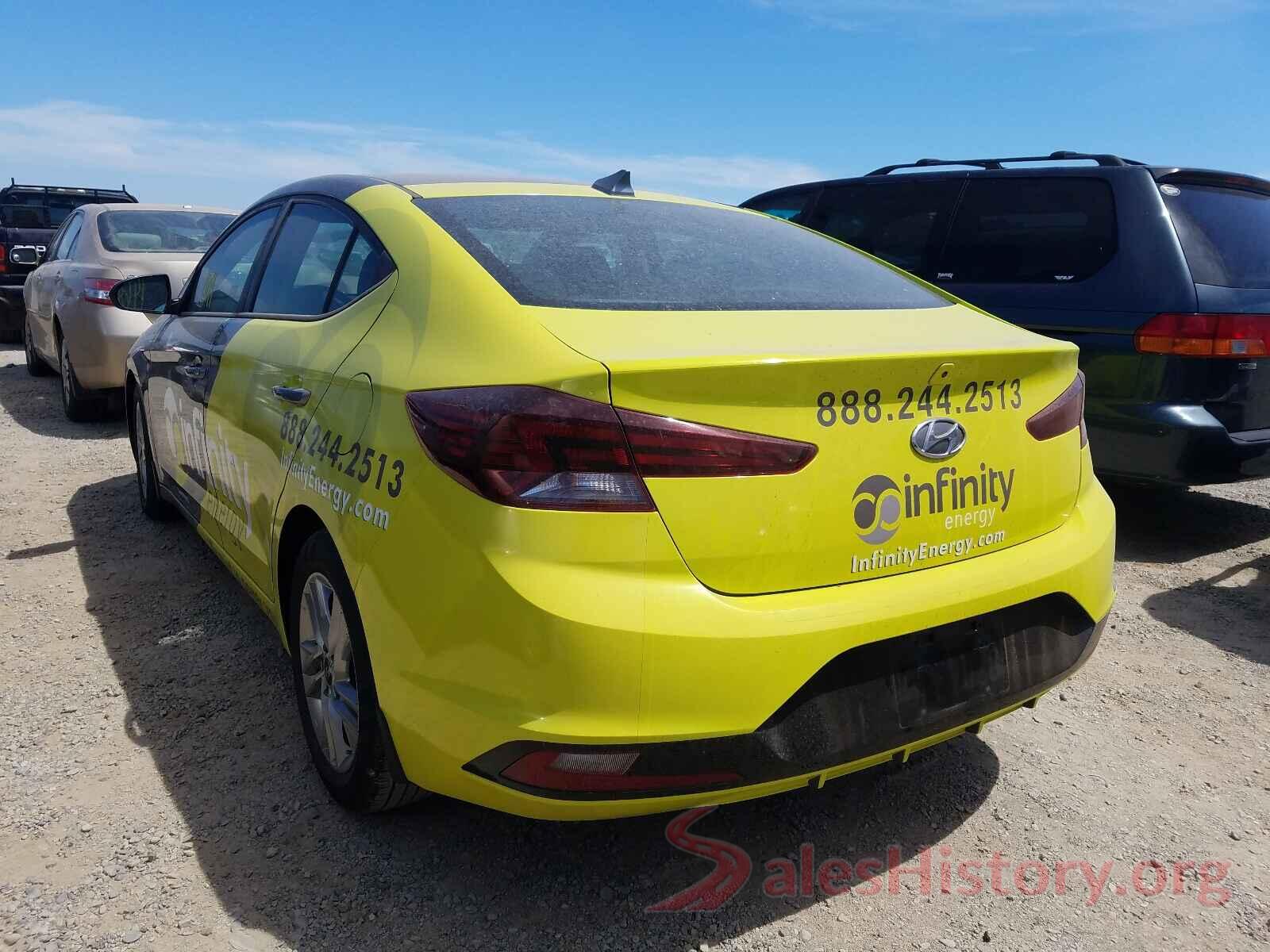 5NPD84LFXLH535443 2020 HYUNDAI ELANTRA