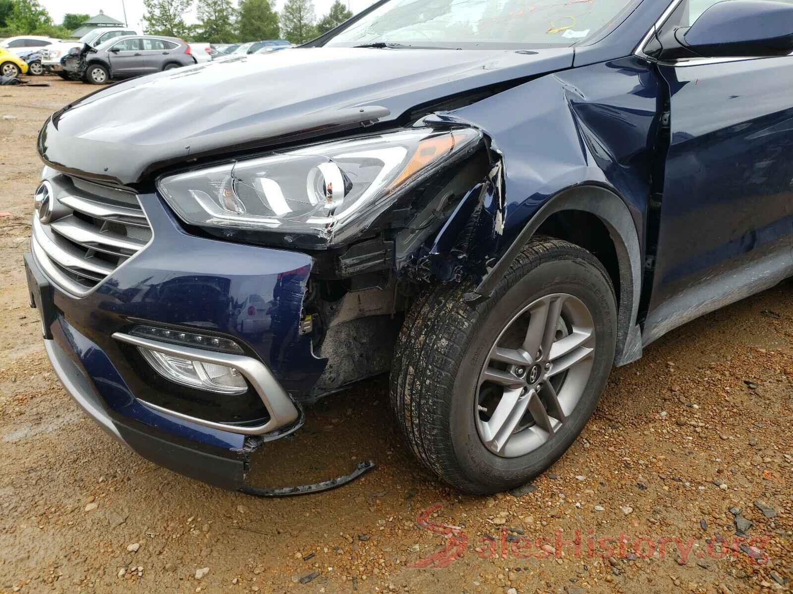 5XYZUDLB2HG474859 2017 HYUNDAI SANTA FE