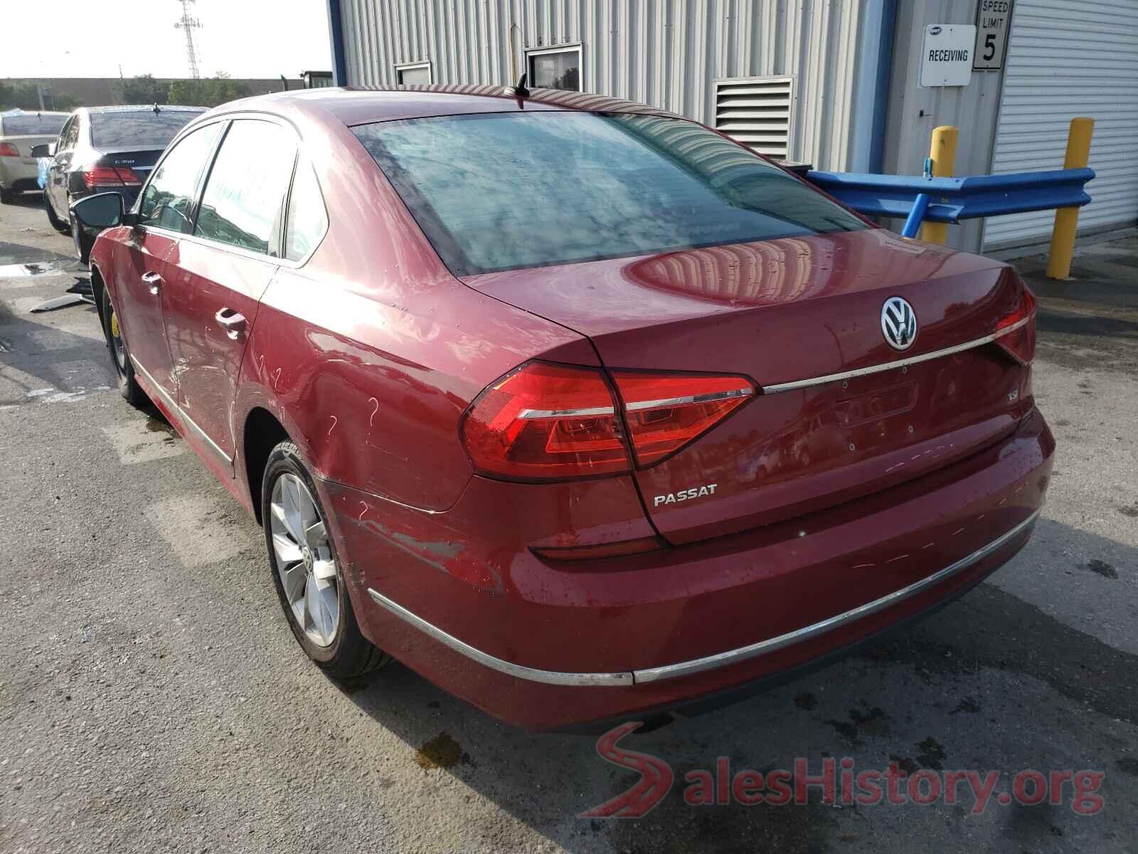 1VWAT7A32GC017806 2016 VOLKSWAGEN PASSAT