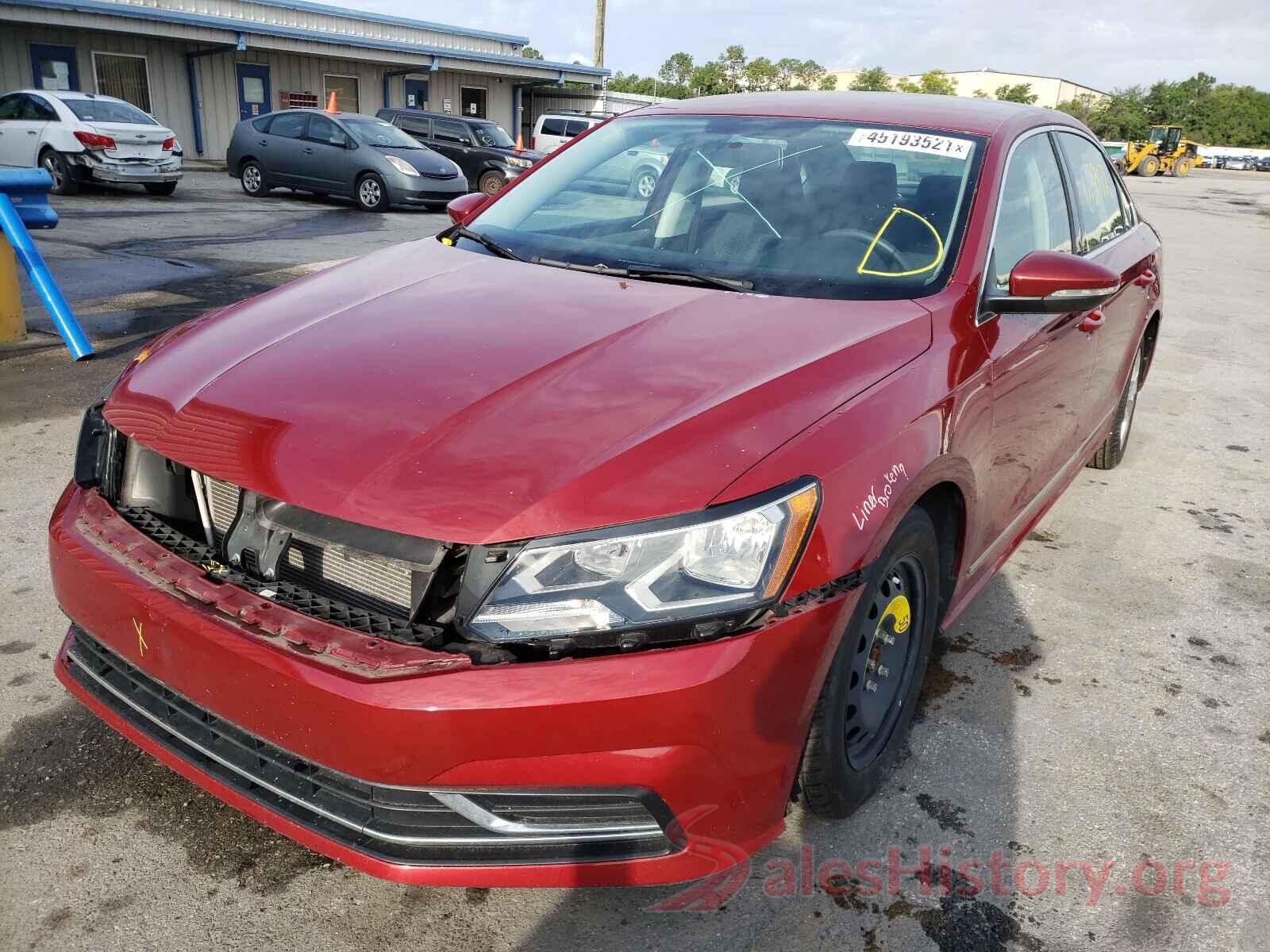 1VWAT7A32GC017806 2016 VOLKSWAGEN PASSAT