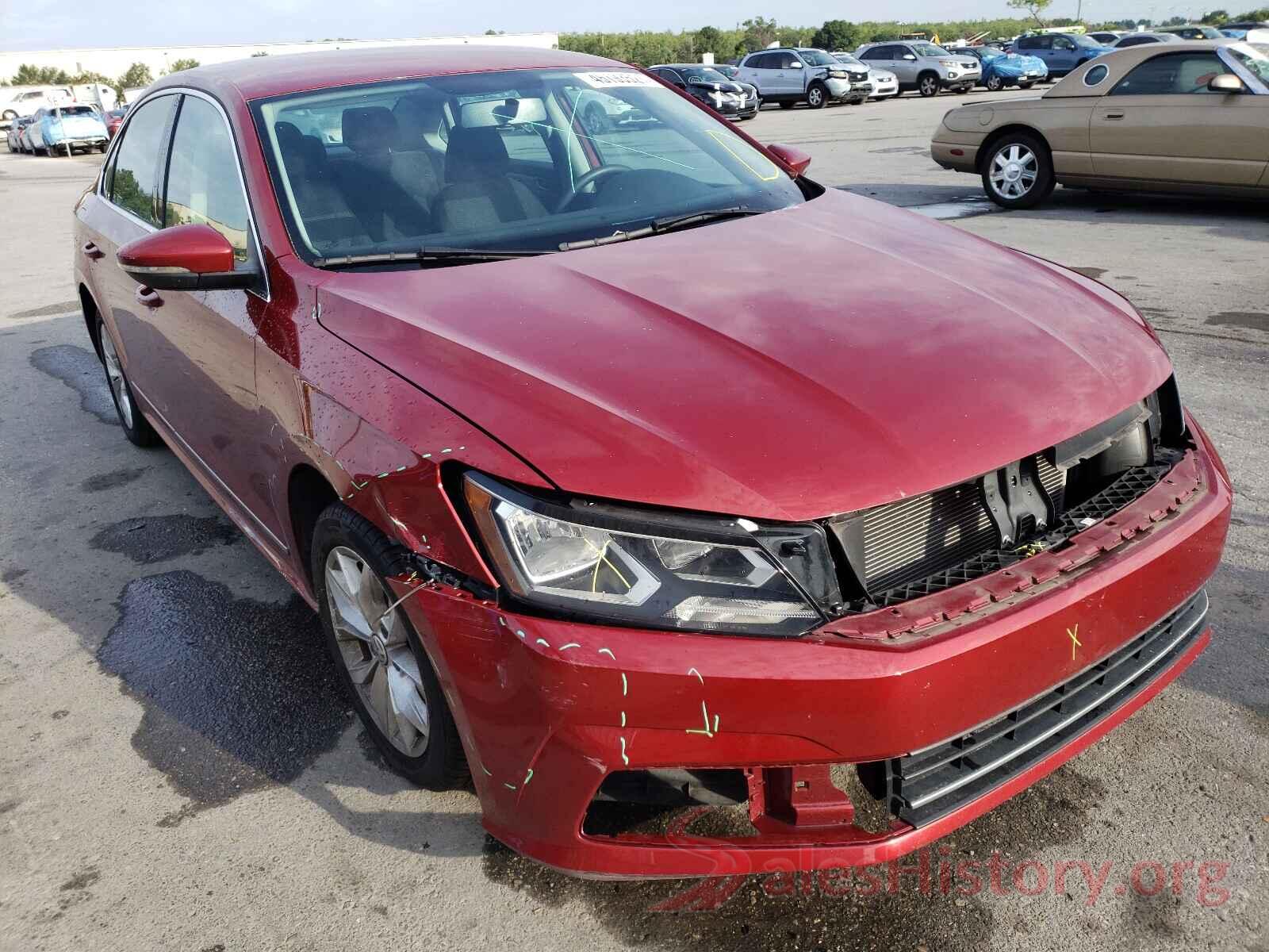 1VWAT7A32GC017806 2016 VOLKSWAGEN PASSAT