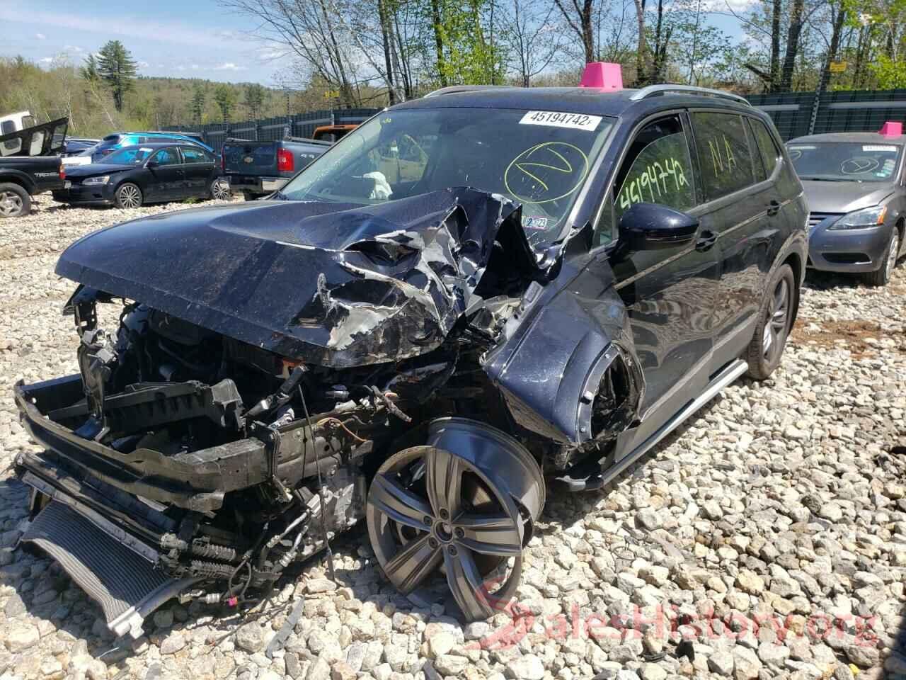 3VV4B7AX8KM061596 2019 VOLKSWAGEN TIGUAN