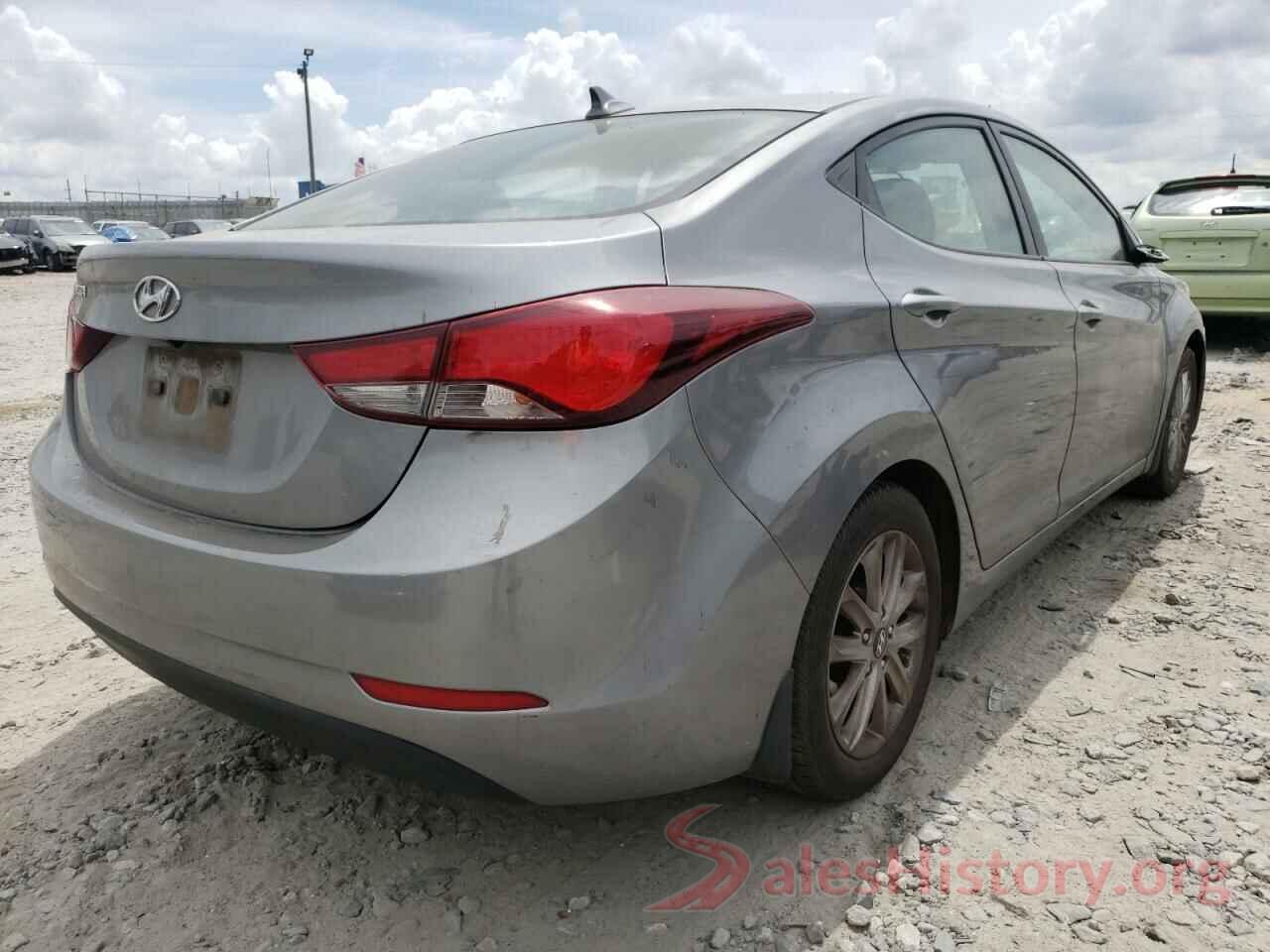 KMHDH4AE0GU478283 2016 HYUNDAI ELANTRA