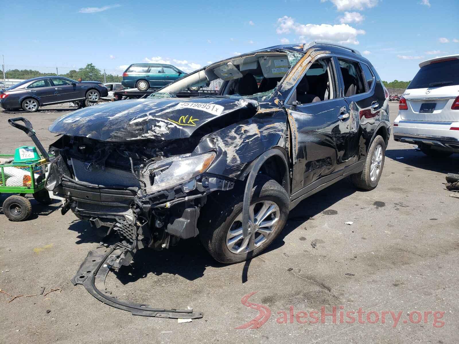 KNMAT2MV1GP610682 2016 NISSAN ROGUE