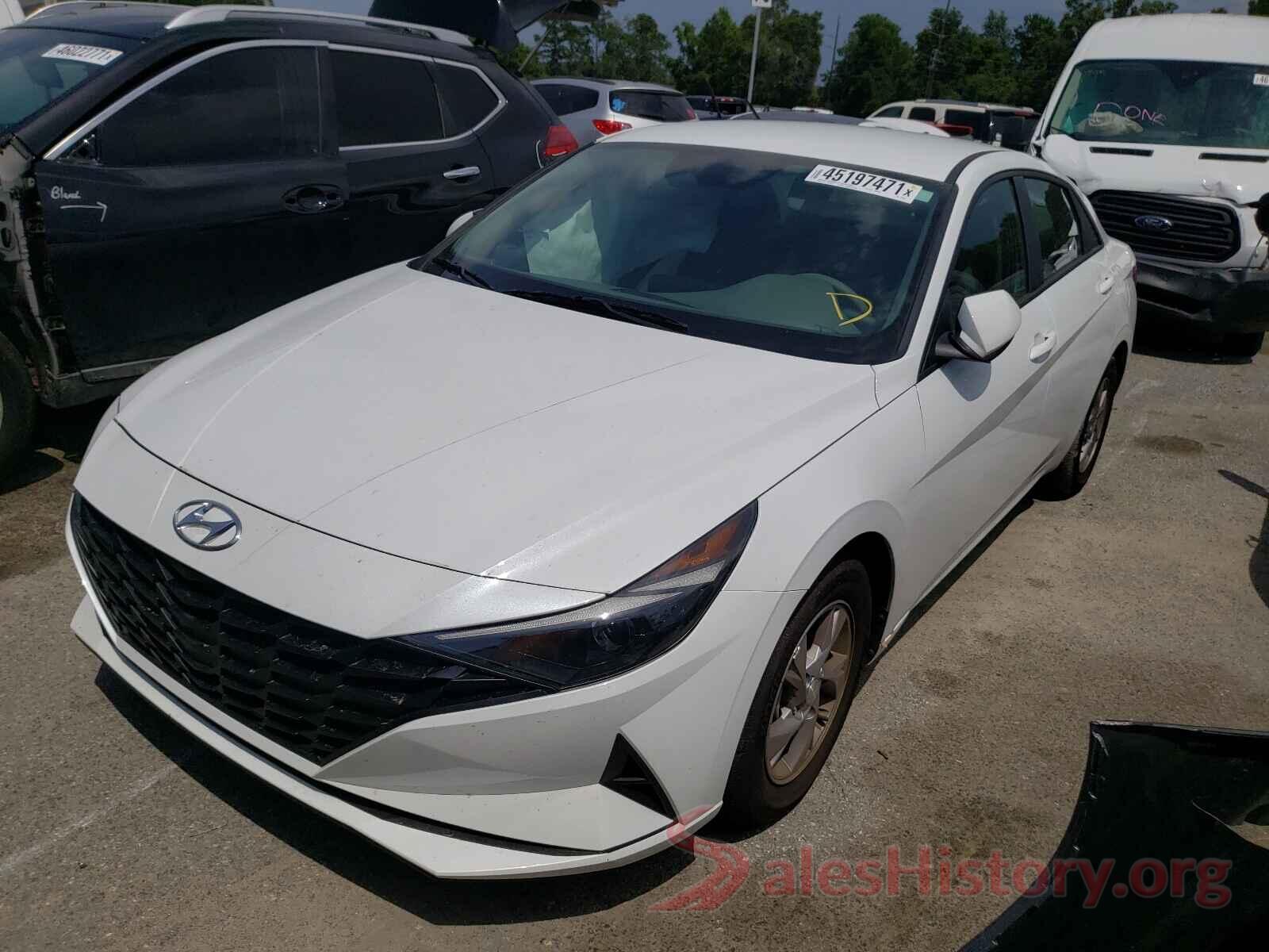 5NPLL4AG1MH016045 2021 HYUNDAI ELANTRA