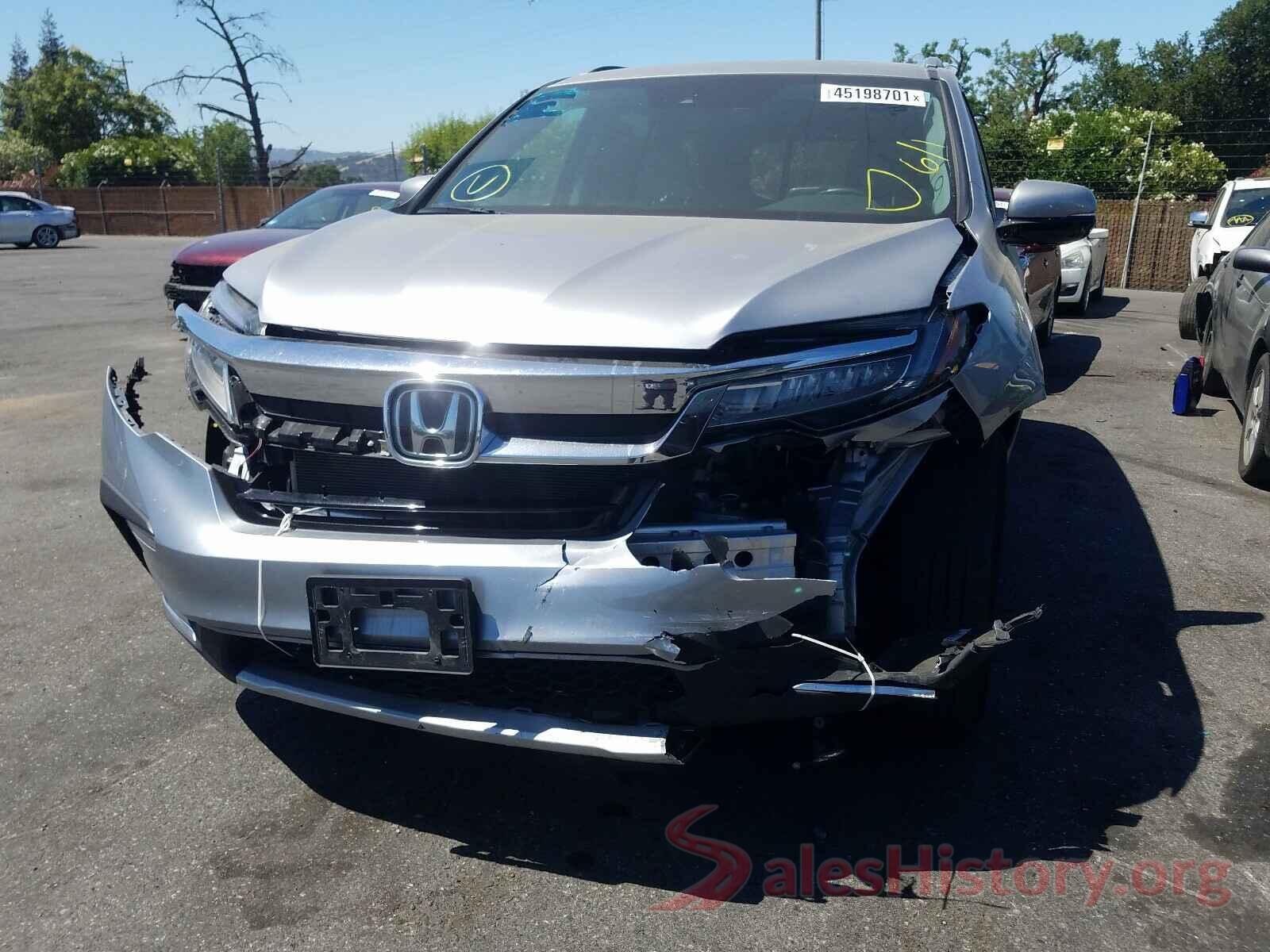 5FNYF6H08KB014435 2019 HONDA PILOT