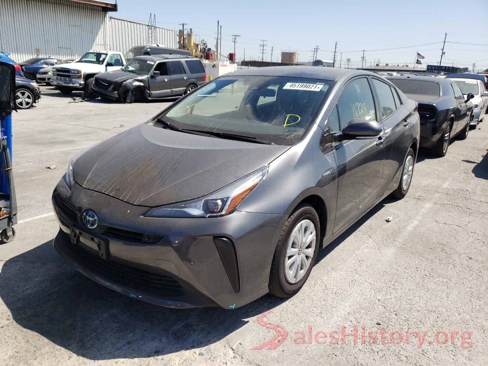 JTDKARFU3L3103646 2020 TOYOTA PRIUS