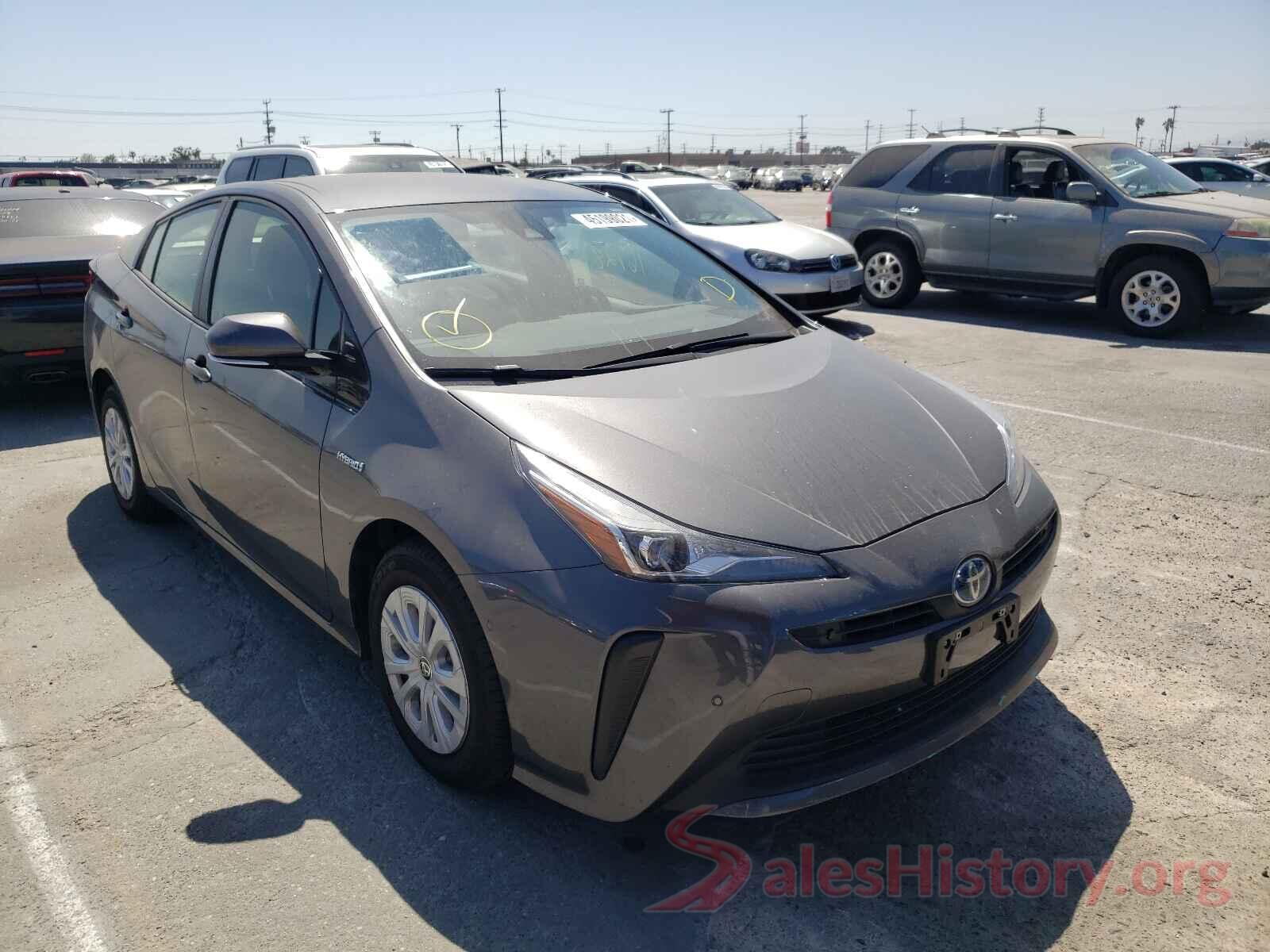 JTDKARFU3L3103646 2020 TOYOTA PRIUS