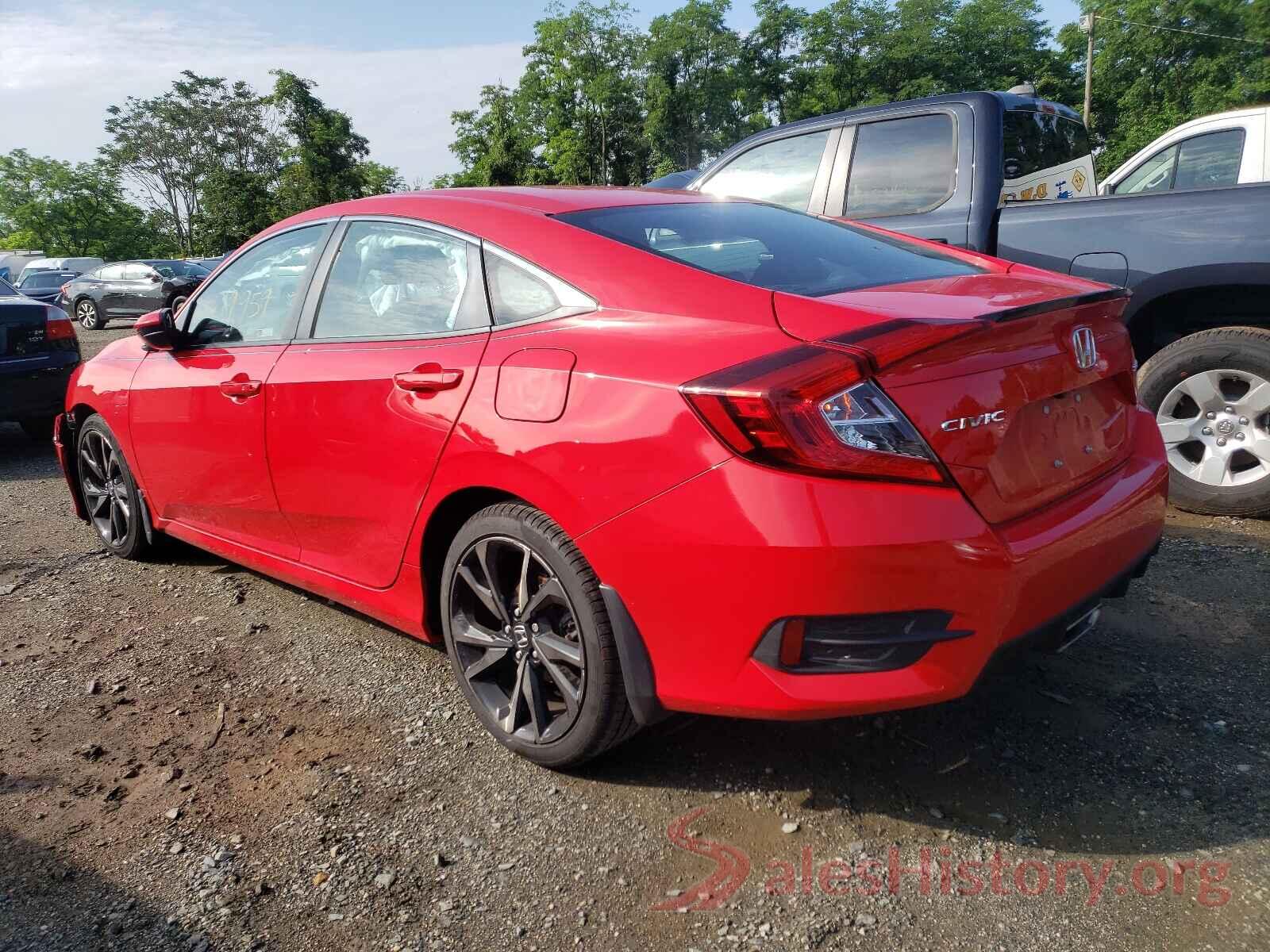 2HGFC2F83KH541361 2019 HONDA CIVIC