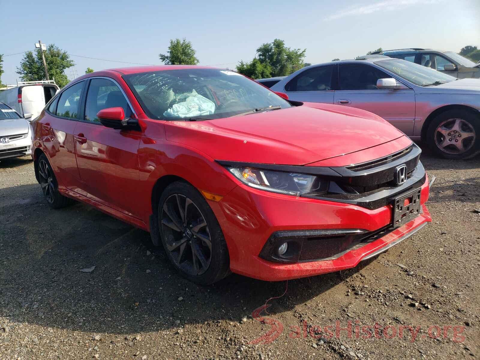 2HGFC2F83KH541361 2019 HONDA CIVIC