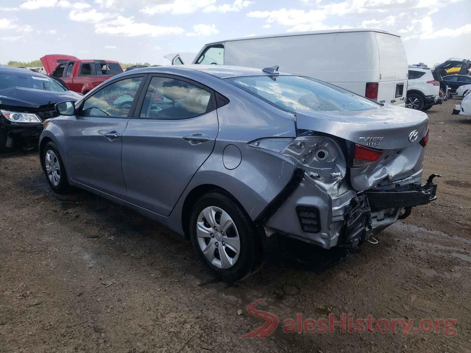 5NPDH4AE5GH771854 2016 HYUNDAI ELANTRA