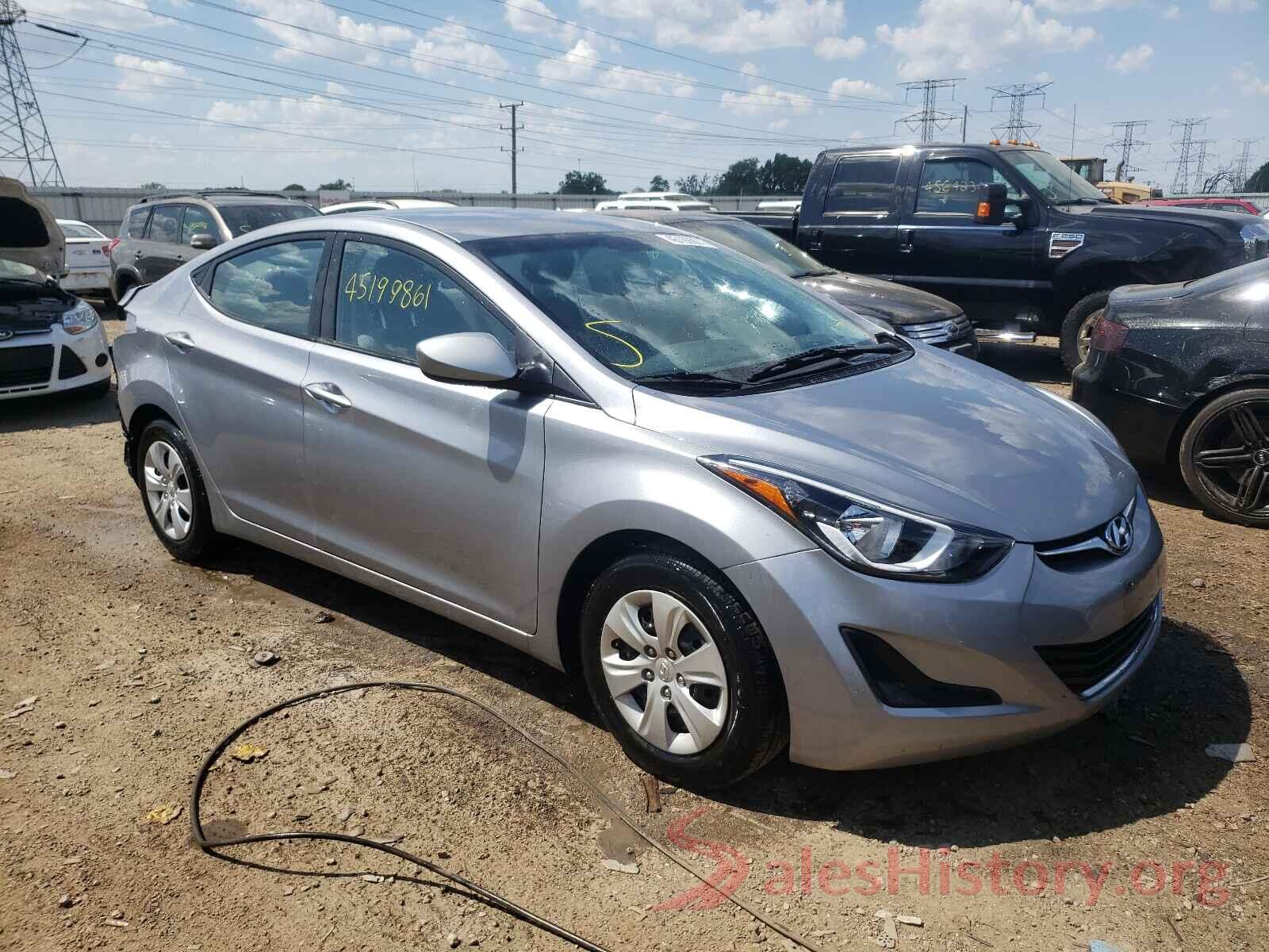 5NPDH4AE5GH771854 2016 HYUNDAI ELANTRA