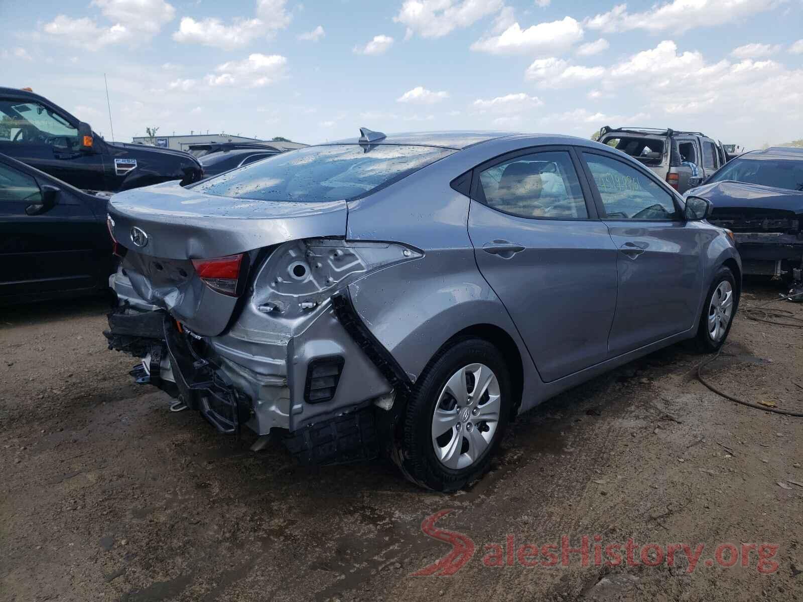 5NPDH4AE5GH771854 2016 HYUNDAI ELANTRA