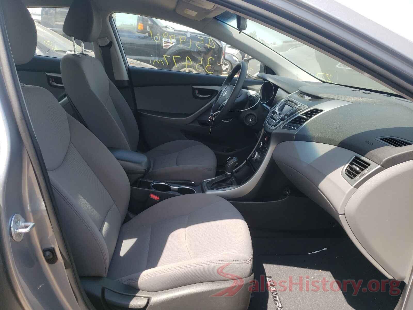 5NPDH4AE5GH771854 2016 HYUNDAI ELANTRA