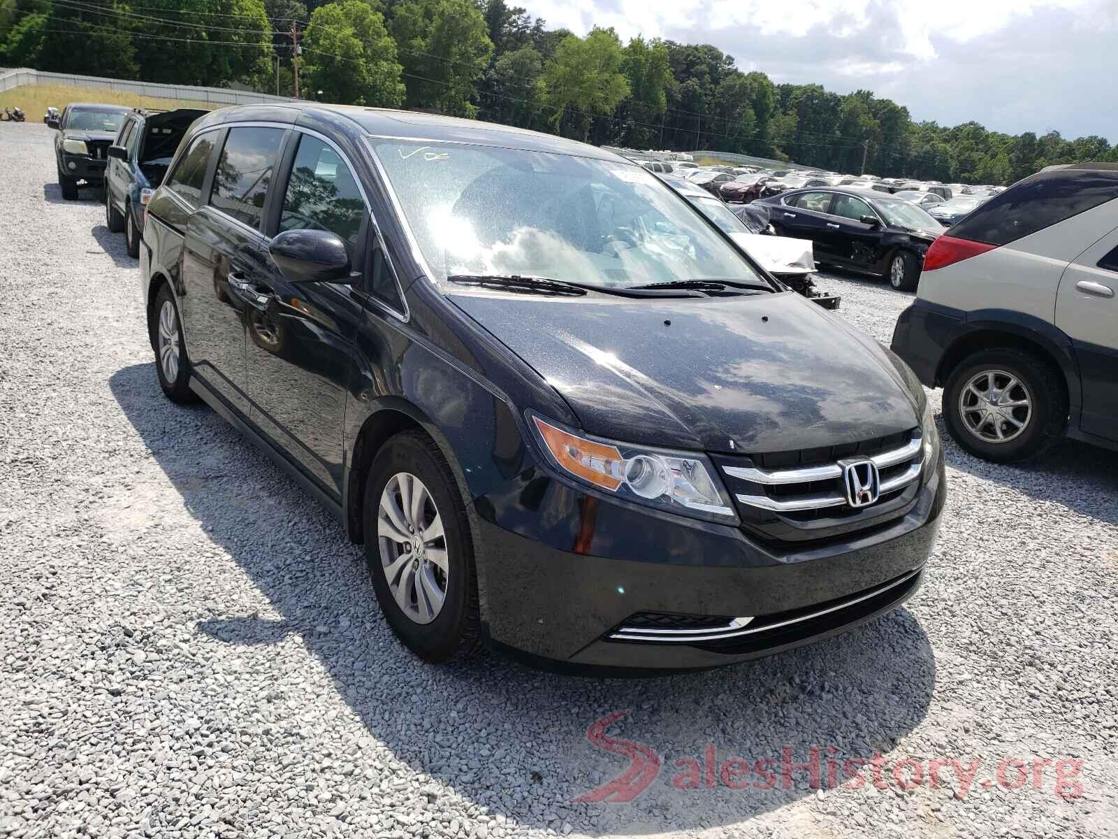 5FNRL5H60GB037498 2016 HONDA ODYSSEY