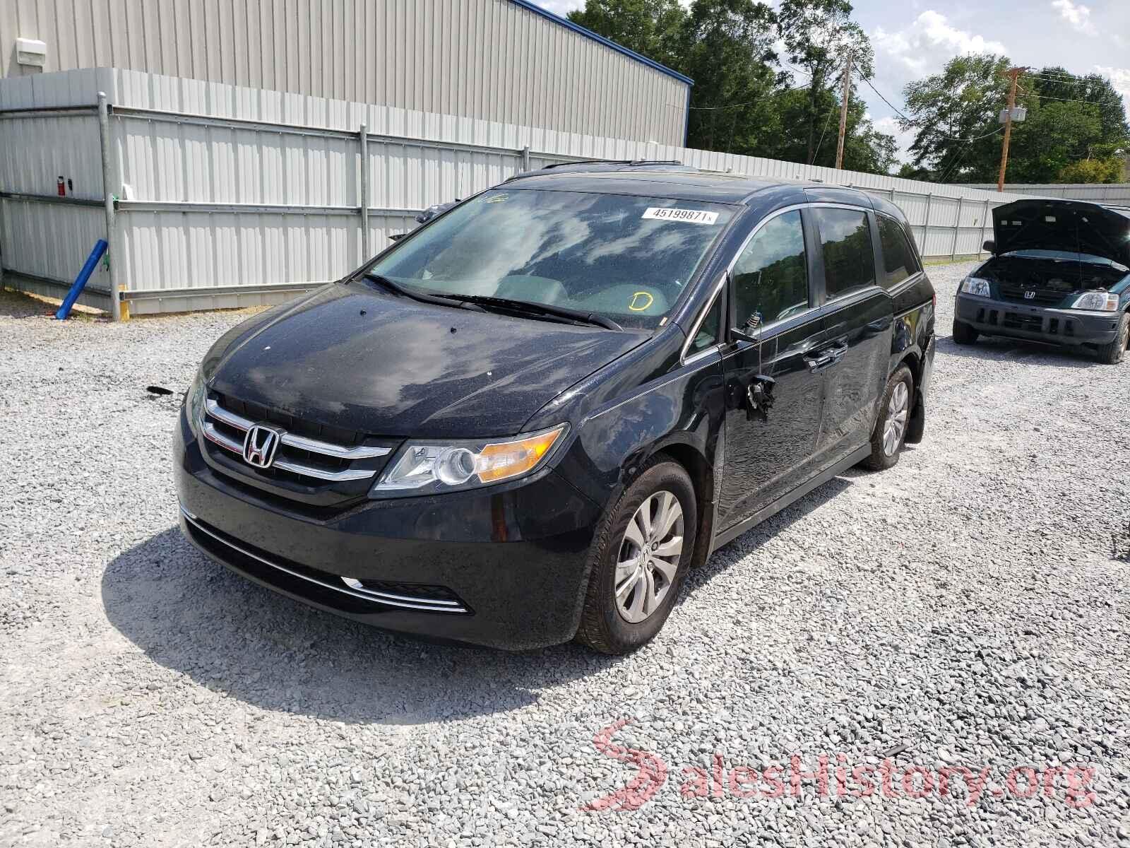 5FNRL5H60GB037498 2016 HONDA ODYSSEY