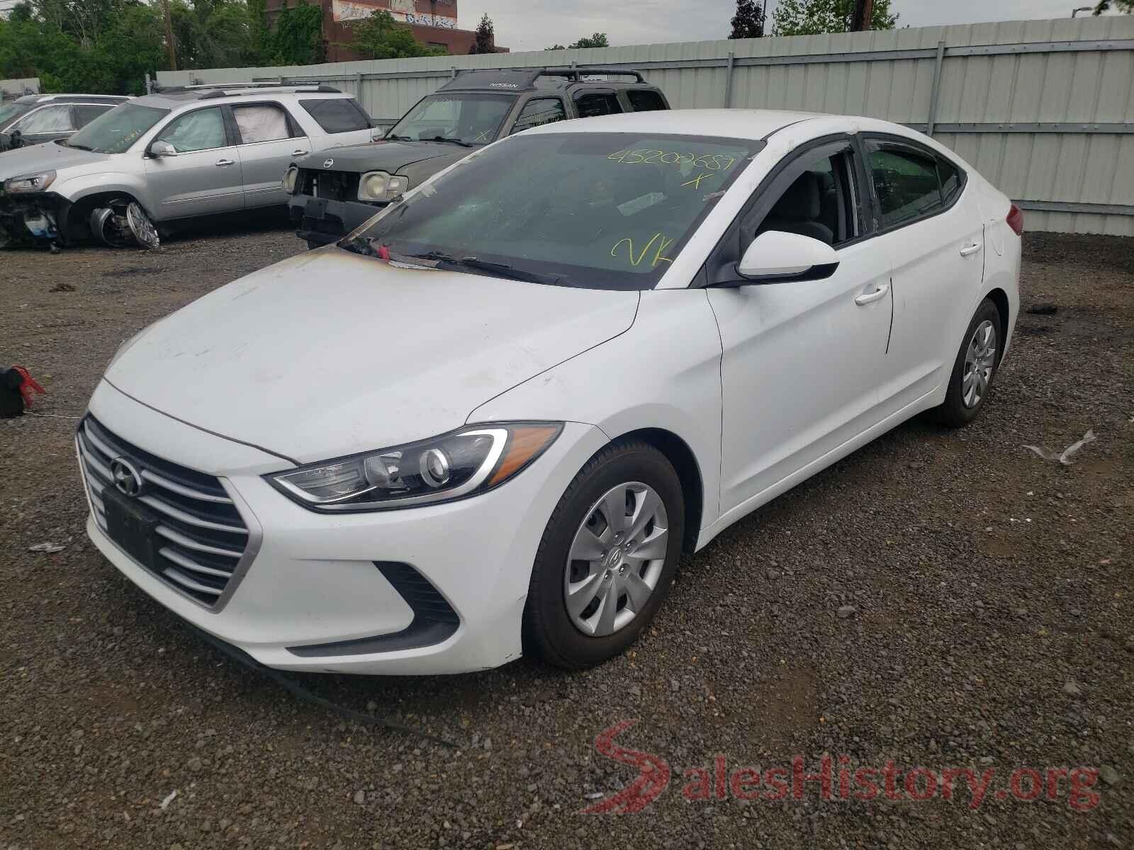 5NPD74LF9HH100262 2017 HYUNDAI ELANTRA