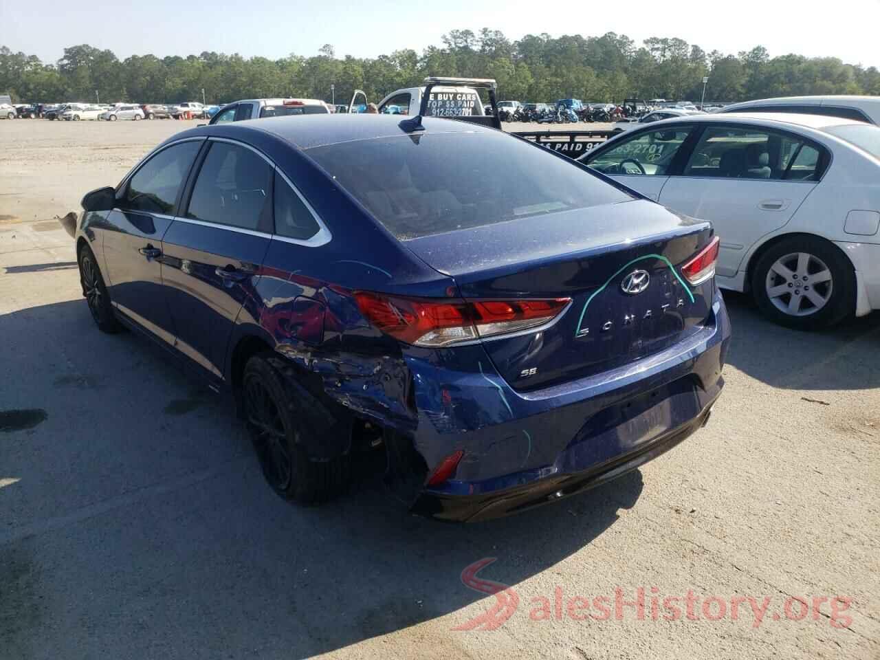 5NPE24AF5JH625654 2018 HYUNDAI SONATA