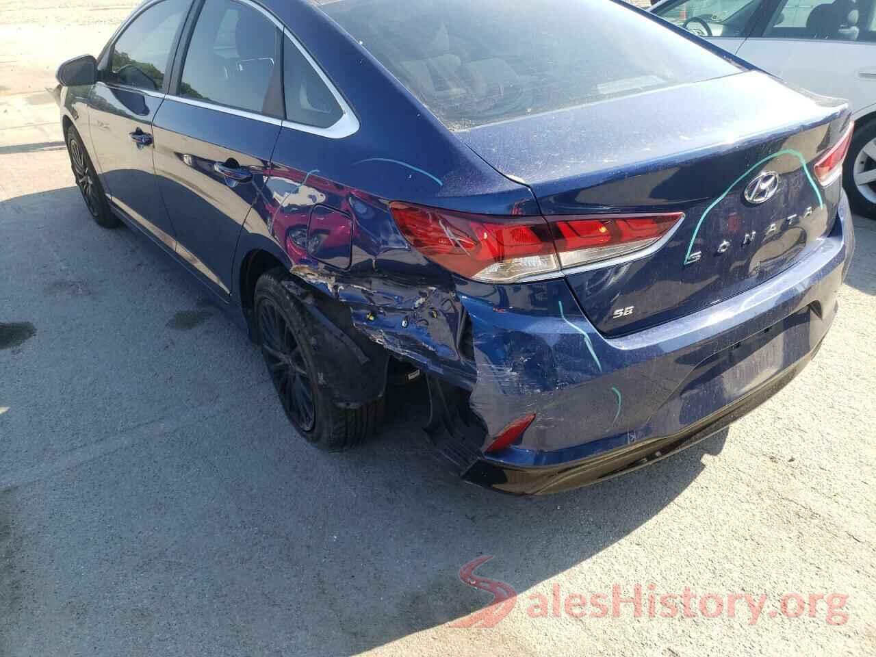 5NPE24AF5JH625654 2018 HYUNDAI SONATA