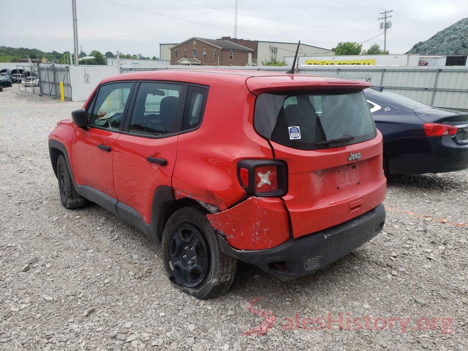 ZACNJAAB3KPK44812 2019 JEEP RENEGADE