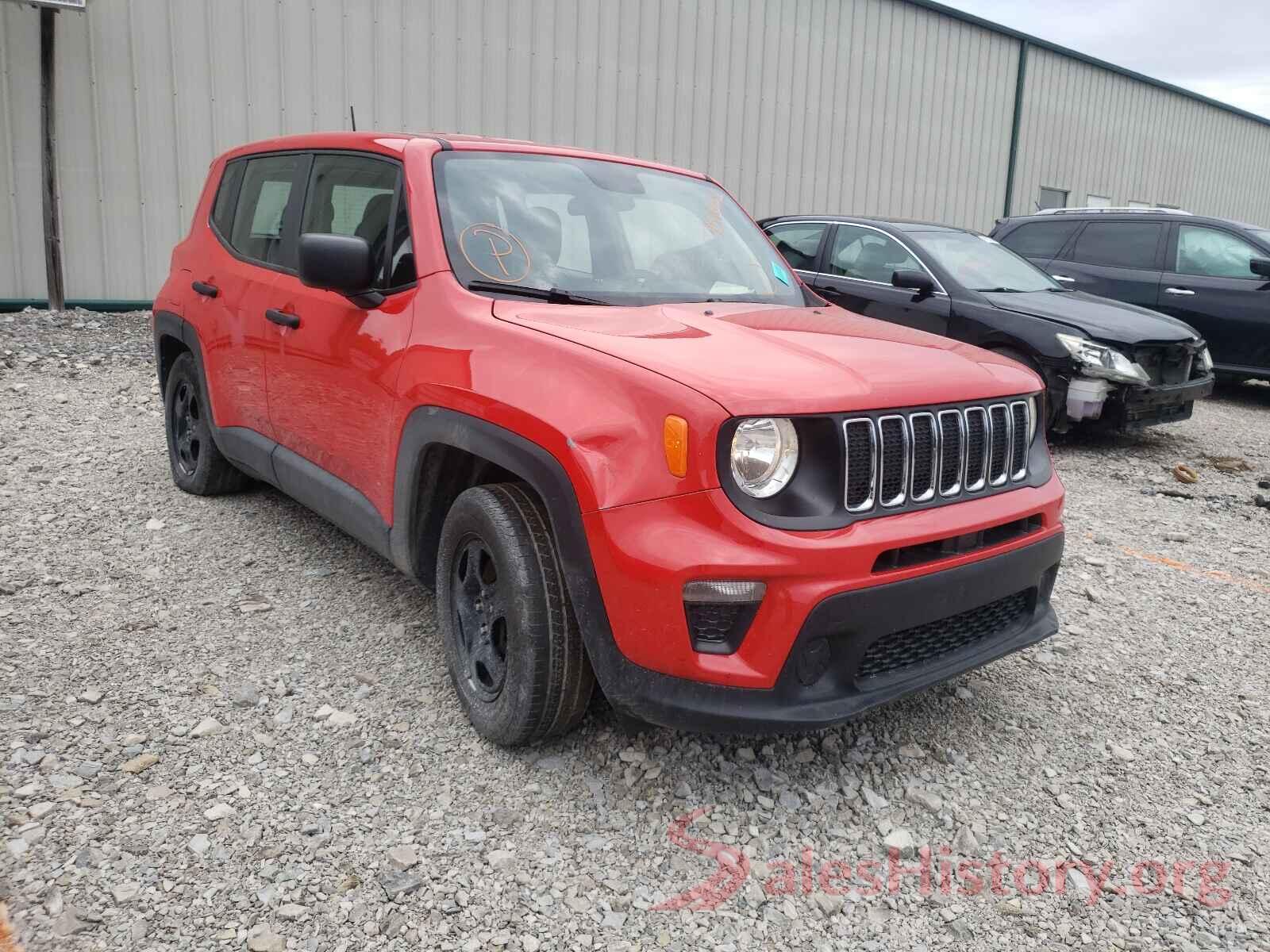 ZACNJAAB3KPK44812 2019 JEEP RENEGADE