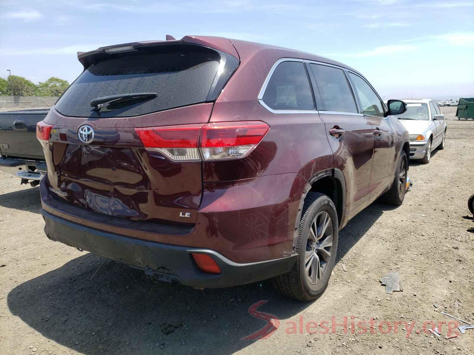 5TDZZRFH5HS232973 2017 TOYOTA HIGHLANDER