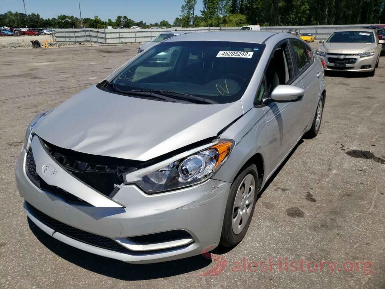 KNAFK4A65G5589023 2016 KIA FORTE