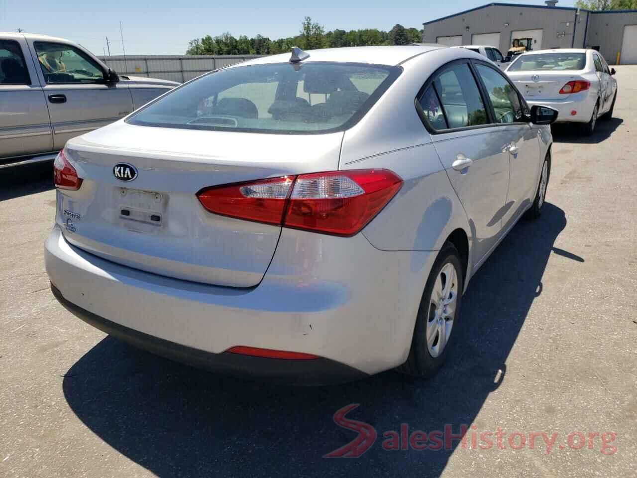 KNAFK4A65G5589023 2016 KIA FORTE