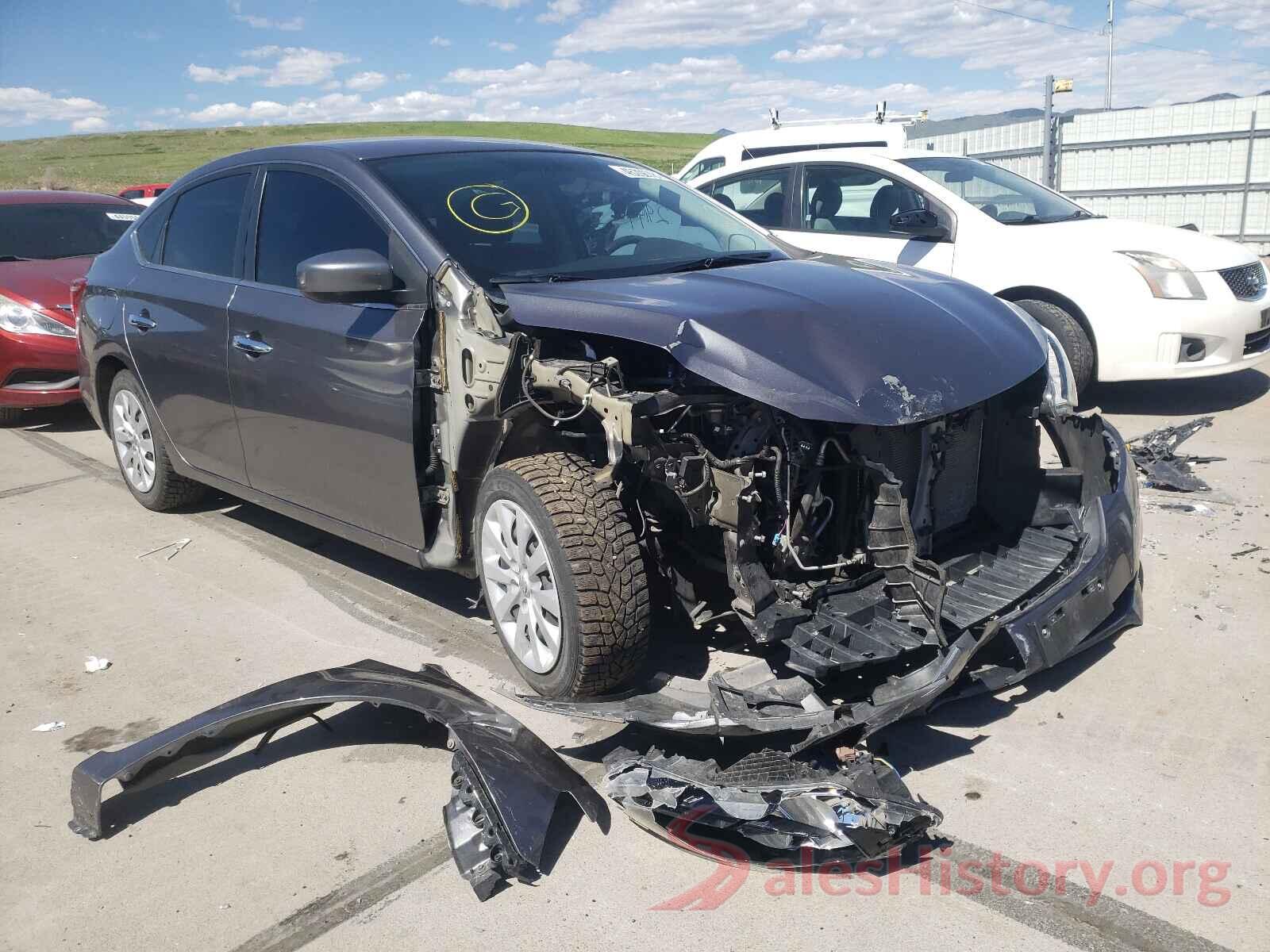 3N1AB7AP5HL685066 2017 NISSAN SENTRA