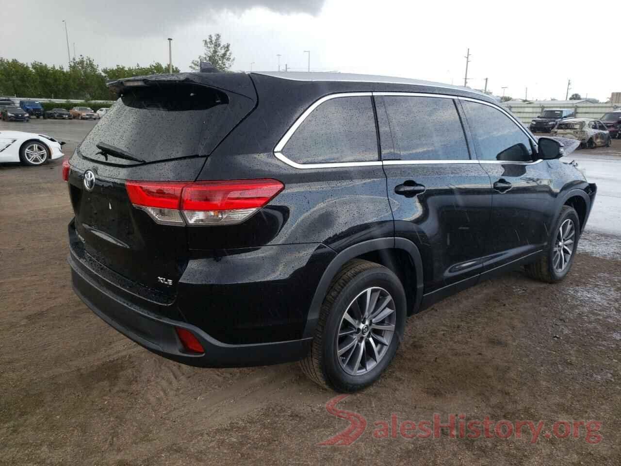 5TDKZRFH5KS568373 2019 TOYOTA HIGHLANDER