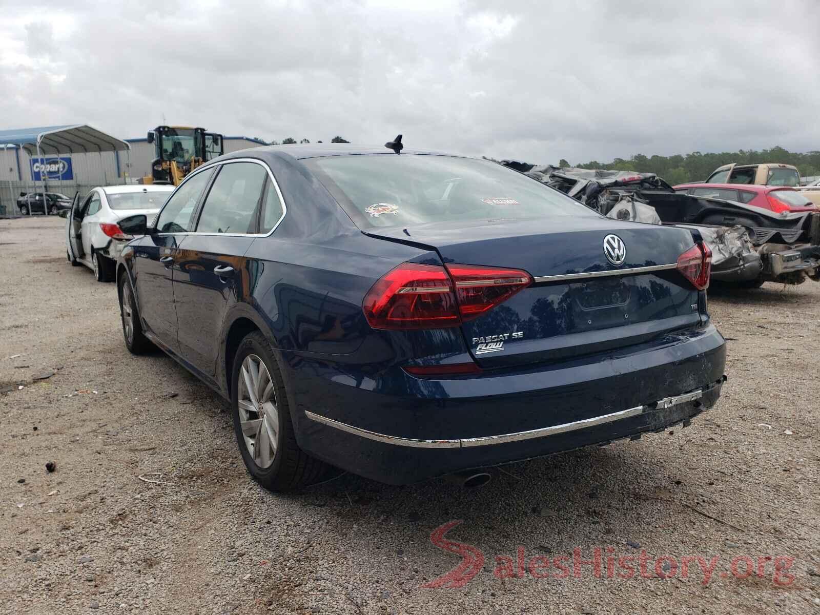 1VWBA7A32JC010758 2018 VOLKSWAGEN PASSAT