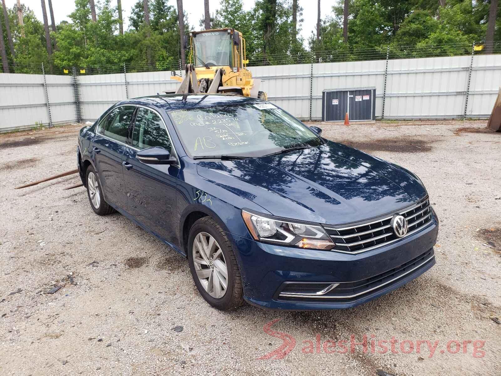 1VWBA7A32JC010758 2018 VOLKSWAGEN PASSAT