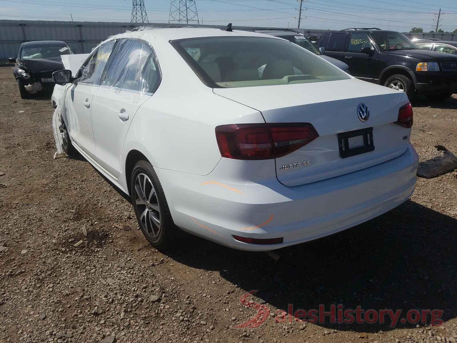 3VWB67AJ0HM303275 2017 VOLKSWAGEN JETTA