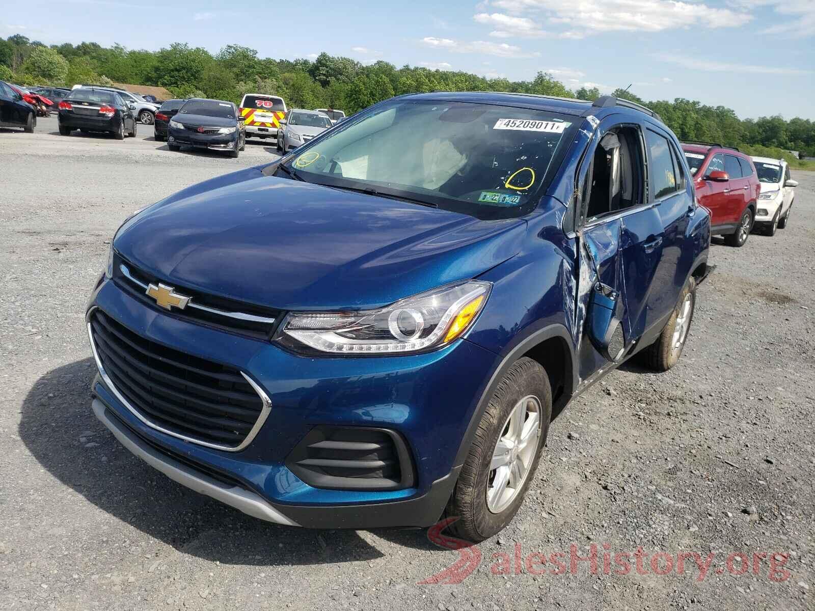 3GNCJPSBXKL291072 2019 CHEVROLET TRAX