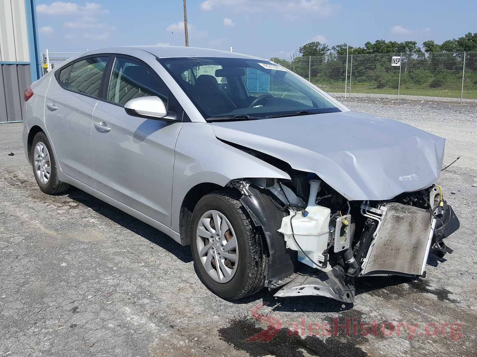 5NPD74LF5HH133016 2017 HYUNDAI ELANTRA